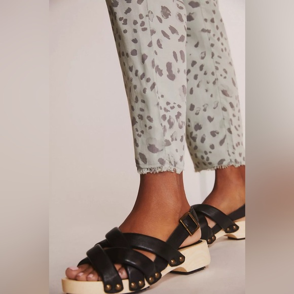 Anthropologie Frayed Straight Leg Pants by Cloth + Stone - Picture 4 of 8